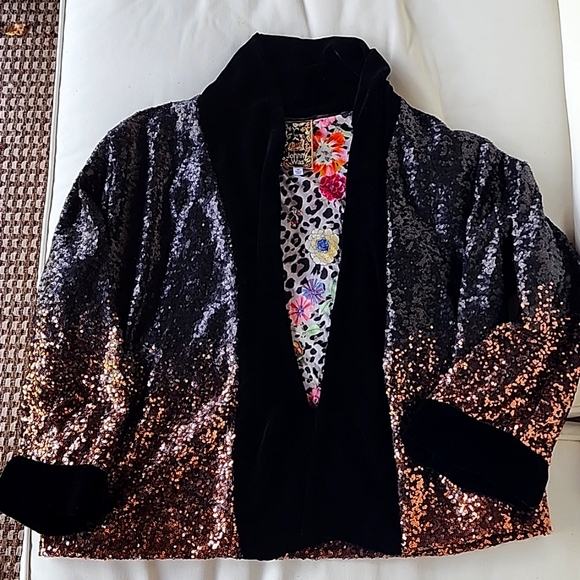 Johnny Was sequins jacket - Picture 1 of 7
